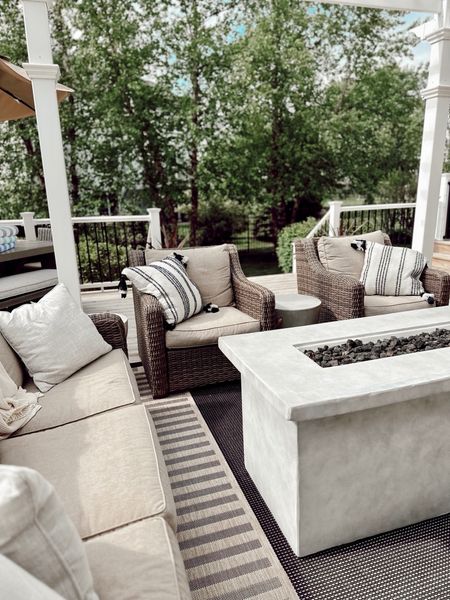 Outdoor decor! My outdoor rug is restocked and comes in several sizes. 
I have size 8x10. 
My patio set is on major sale!🤩

Outdoor living. Patio. Outdoor decor. Outdoor rug. 

#LTKhome #LTKsalealert #LTKstyletip