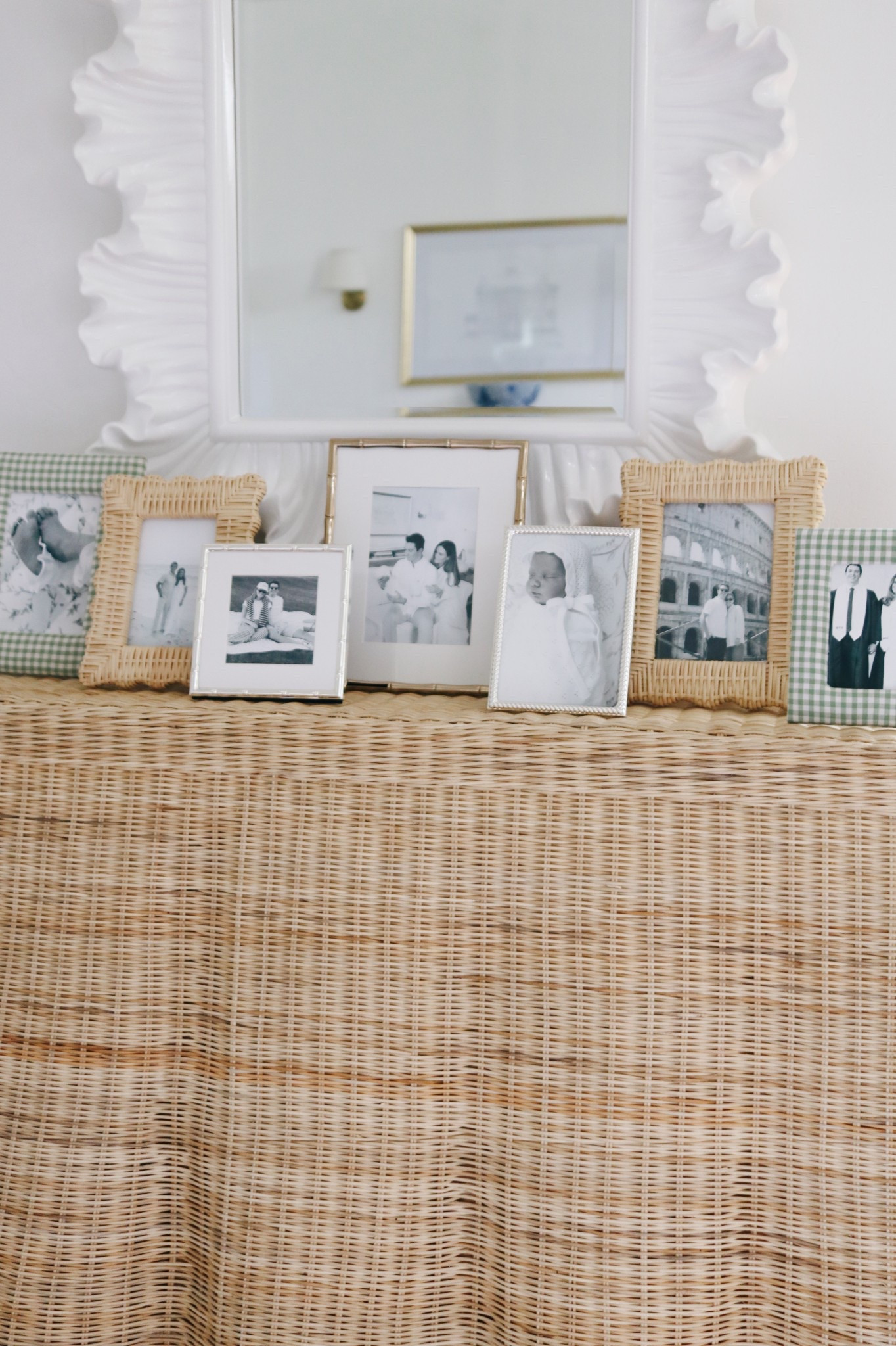 Frames on frames on frames. A simple and stunning way to celebrate a holiday, anniversary, birthday and / or event. 💚

#LTKStyleTip #LTKHome #LTKFamily