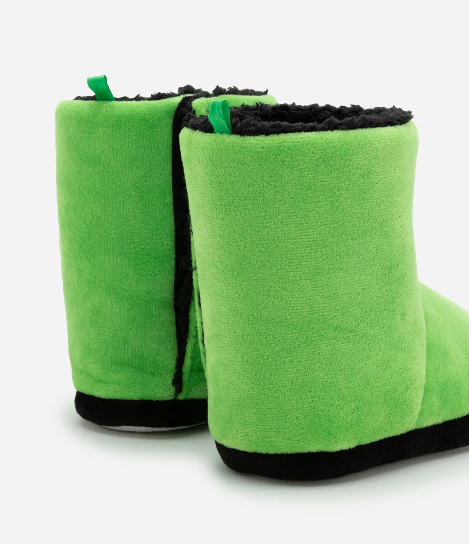 Pantufa Bota Infantil em Fleece com Bordado Minecraft- Tam 29 a 38 Verde - Lojas Renner | Renner (BR)