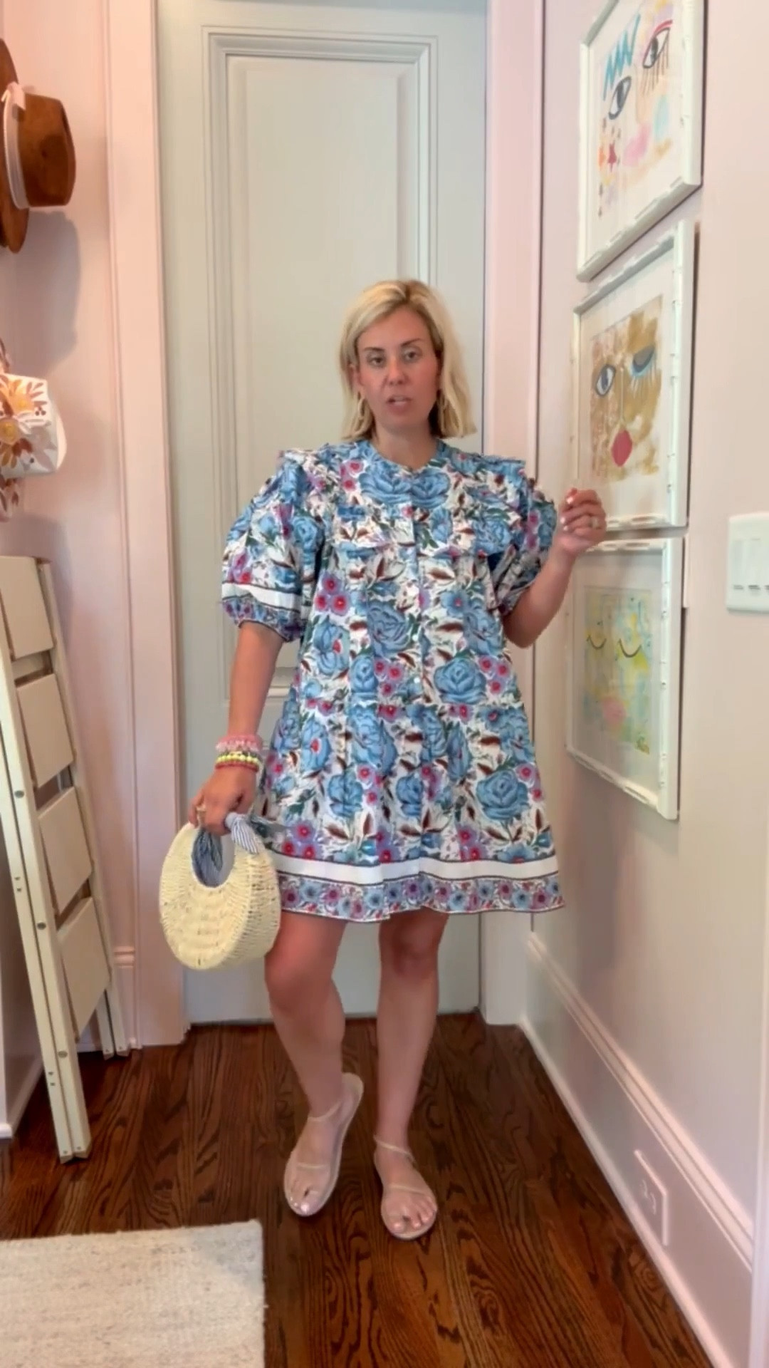 Let’s talk about a throw on and go dress…this is definitely that! Styling this super comfy today, but I’ve shown you this dressed up in heels and booties previously. This is a closet keeper! I’m wearing a small for length 8 sandals. 
*Use my code mixandmatch15 at Cleobella 

#LTKSeasonal #LTKstorytime #LTKOver40