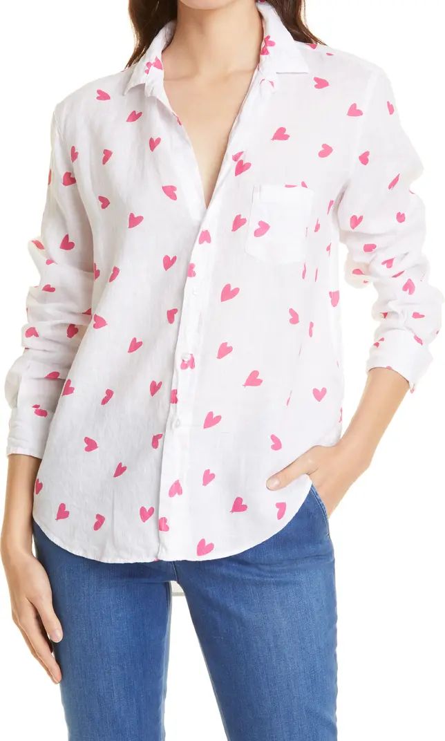 Eileen Linen Button-Up Shirt | Nordstrom