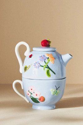 Faye Tea For One Tea Set | Anthropologie (US)