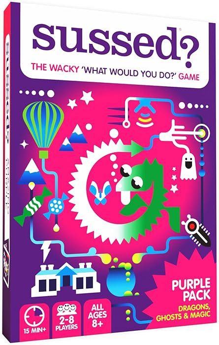 SUSSED Wacky ‘What Would You Do?’ Fantasy Card Game - Easter Gift for Girls, Boys & Tweens - ... | Amazon (US)