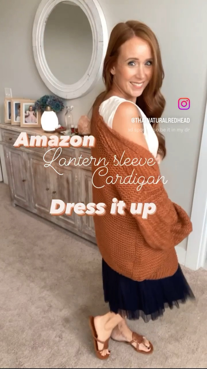 Nothing that I love more than throwing on a cozy sweater. It’s pretty much like walking around in a stylish blanket, let’s be serious…I’m here for it.

I’m loving this lantern sleeve open front sweater, it is unbelievably soft, and oversized. Looks so good dressed up with a dress, dresses down with leggings and sneaks, and perfect to keep with you for at night when temps cool down. 

It comes in a bunch of colors, I got my usual size and it’s the perfect oversized fit.

#LTKxPrime #LTKstyletip #LTKfindsunder100