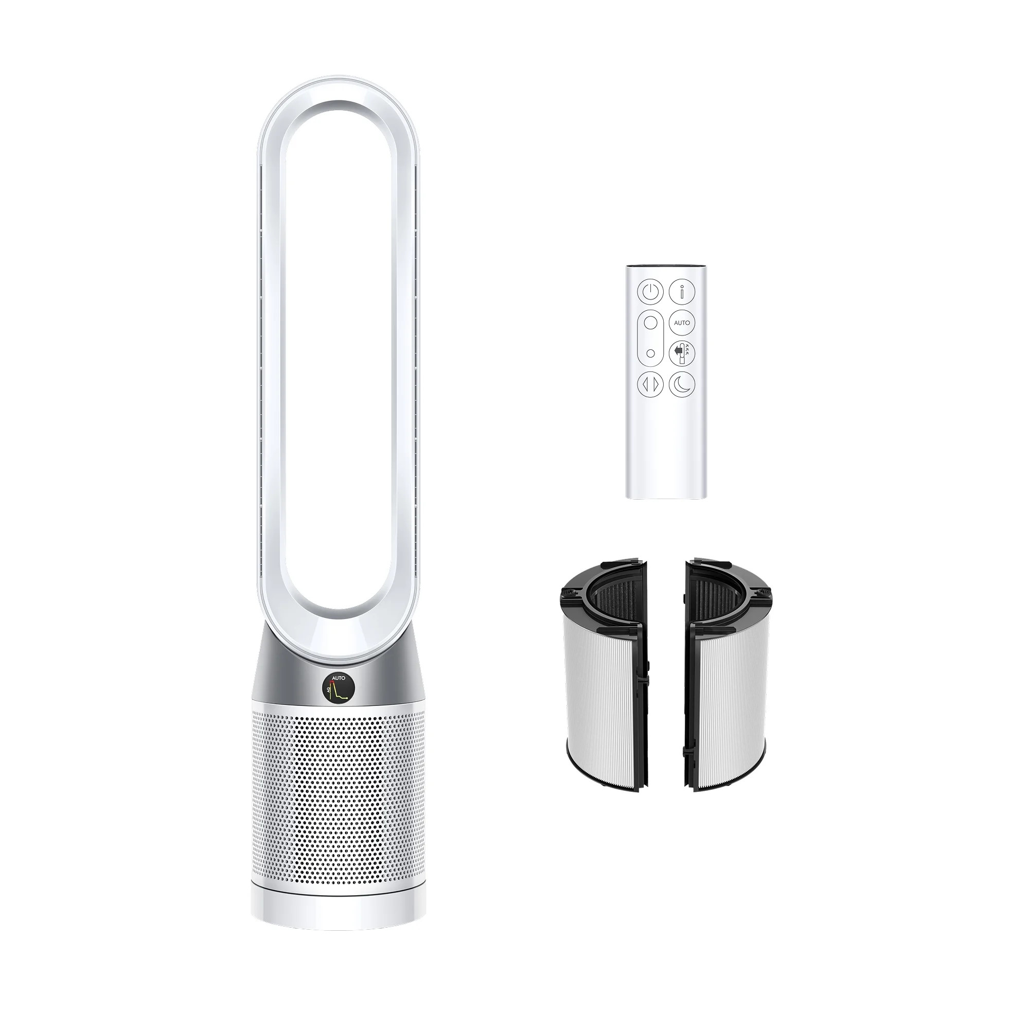Restored Premium Dyson Purifier Cool™ Tower Fan TP7C | White/Silver | Walmart (US)