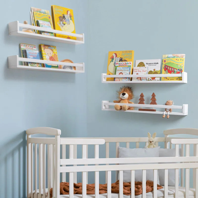 Loon Peak Iversen 2 Piece Pine Solid Wood Wall Mounted Floating Shelf & Reviews | Wayfair | Wayfair North America