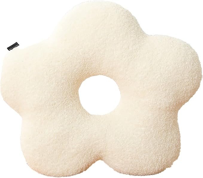 Amazon.com: Nordic Style. Flower-Shaped and Ball Throw Pillows. Sofa Cushions. Plush Throw Pillow... | Amazon (US)