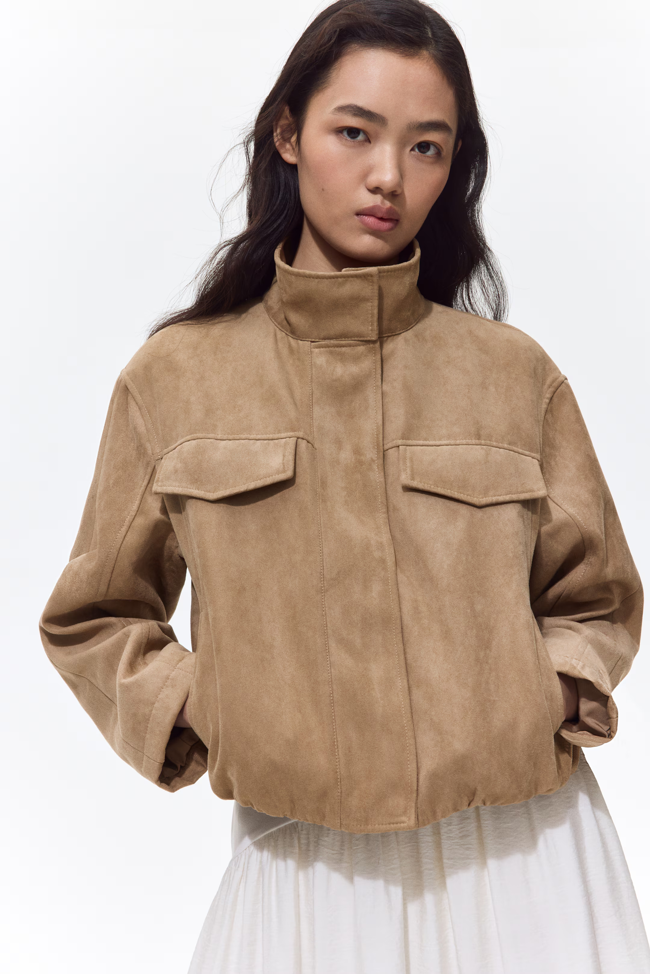 Coated jacket | H&M (UK, MY, IN, SG, PH, TW, HK)