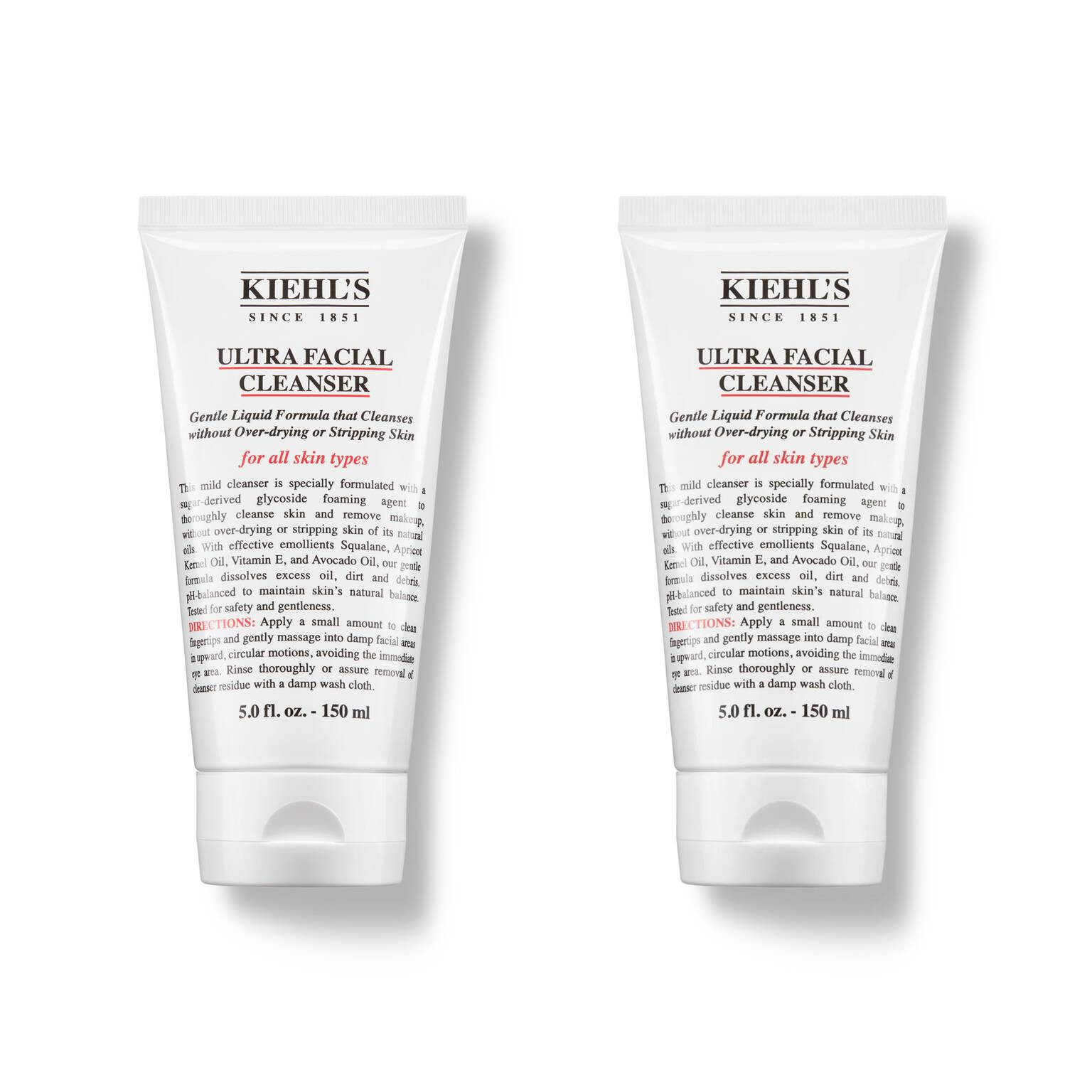 Ultra Facial Cleanser 150ml Duo | Kiehl's