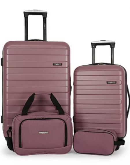 Travelers Club
Austin 4 Piece Hardside Luggage Set
Sale $109.99
(Regularly $300)
Several colors available.

#LTKsalealert #LTKfamily #LTKtravel