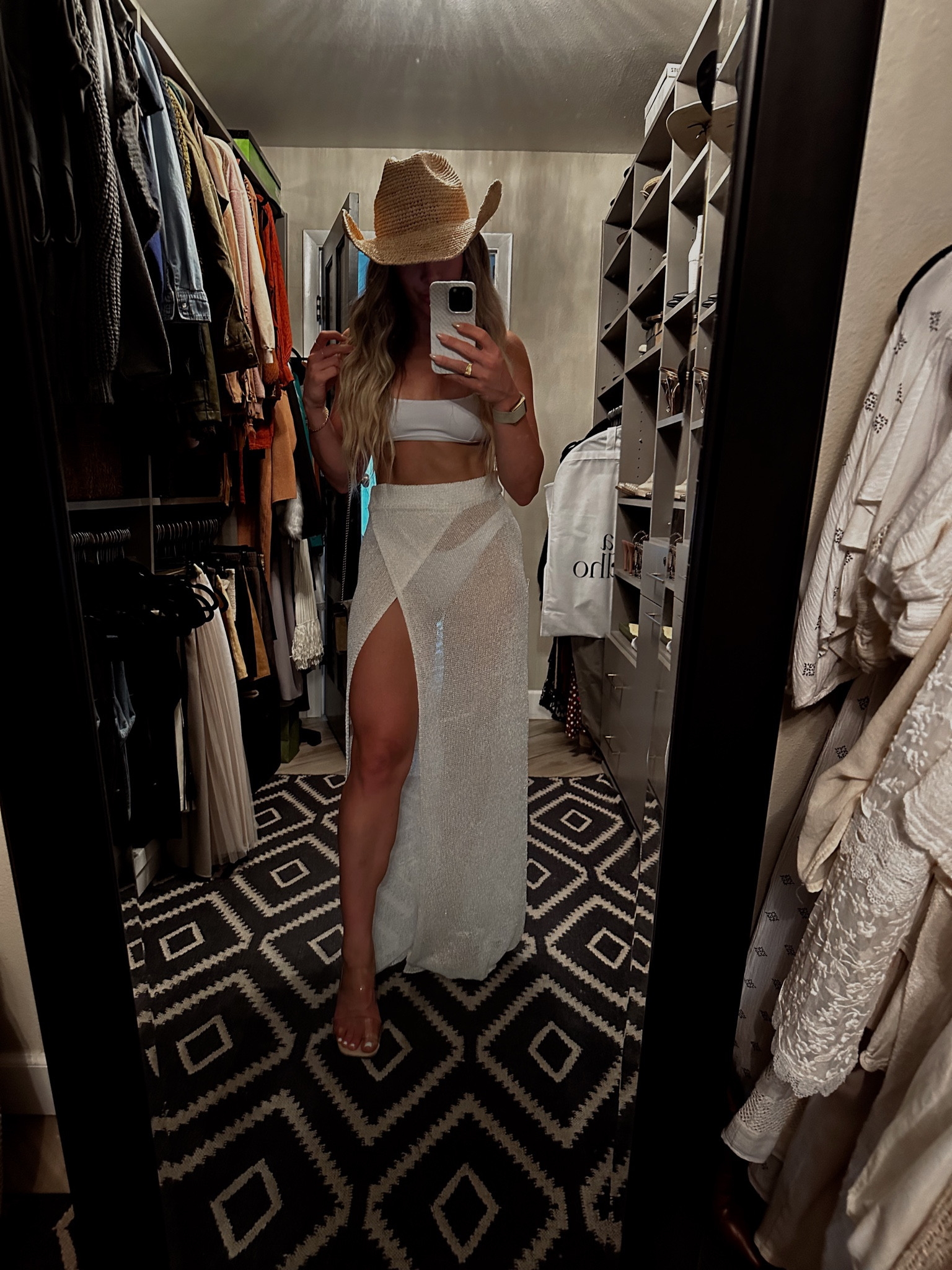 All white swim 

#LTKswim #LTKunder100 #LTKstyletip