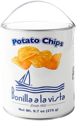 Bonilla a la Vista Potato Chips - 275g Tin | Amazon (US)