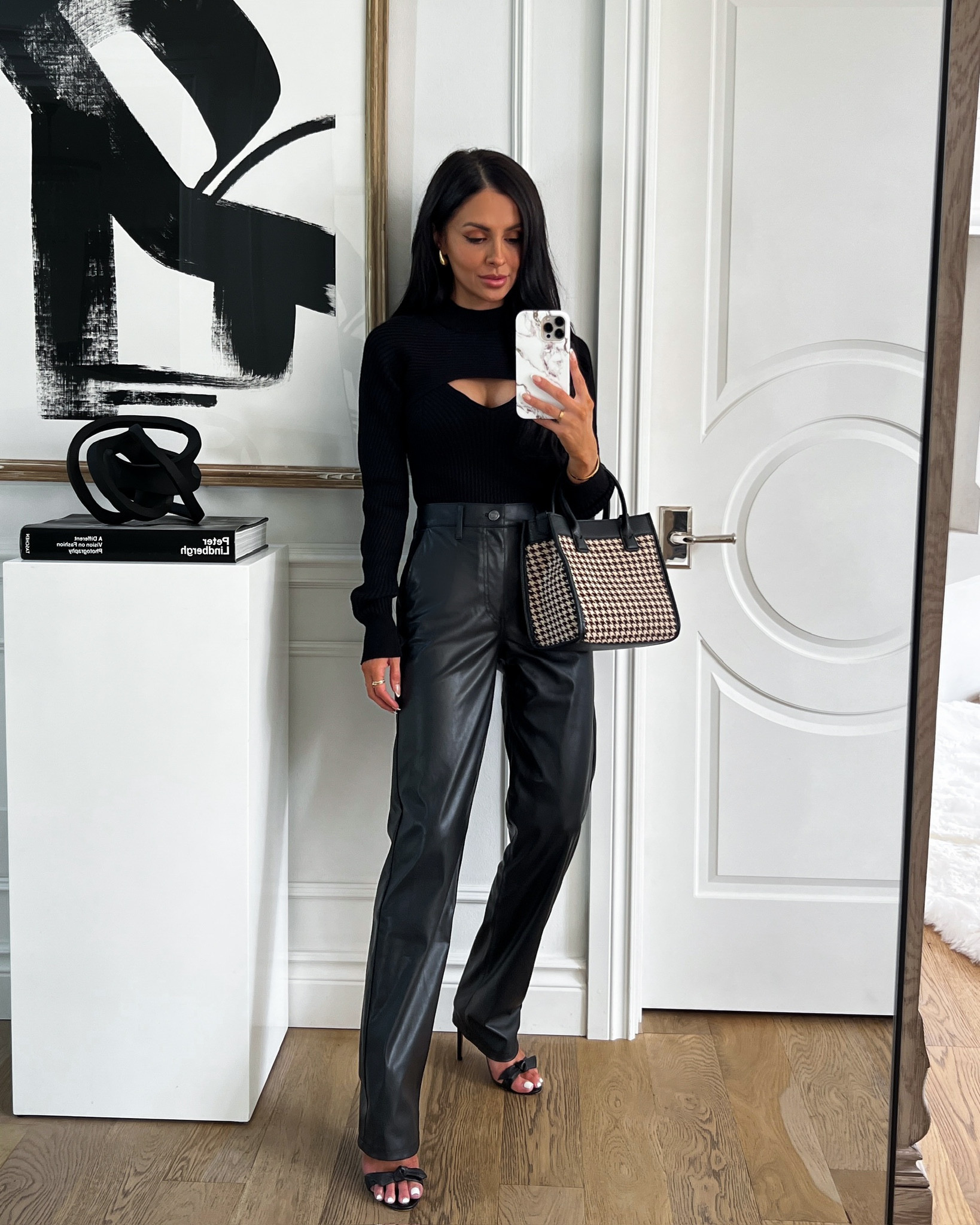 Walmart affordable fall outfit
Sofia jeans faux leather trouser pants wearing a size 2
Sofia jeans black cutout sweater set wearing an XS



#LTKSeasonal #LTKunder100 #LTKunder50