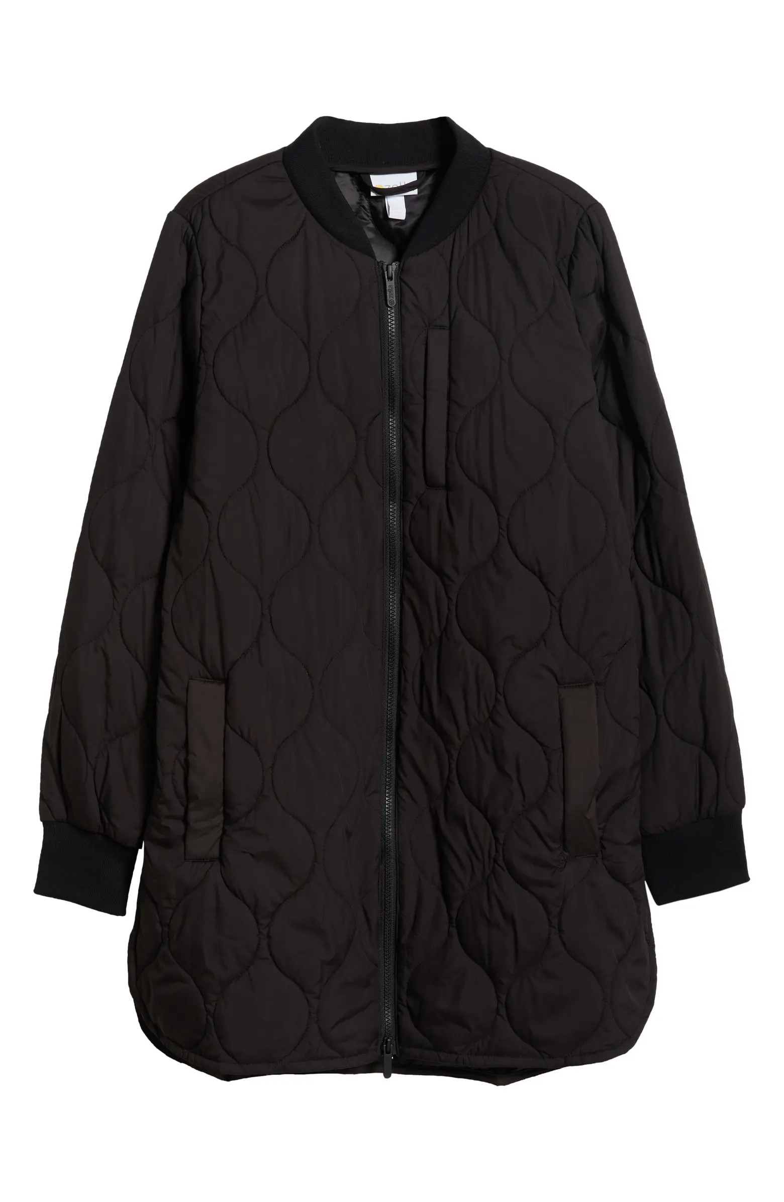 Longline Onion Quilted Bomber Jacket | Nordstrom