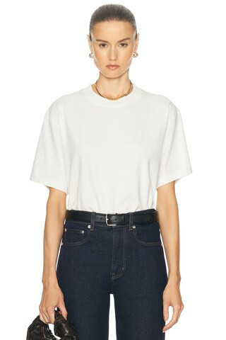 WAO The Oversized Tee in White | FWRD 