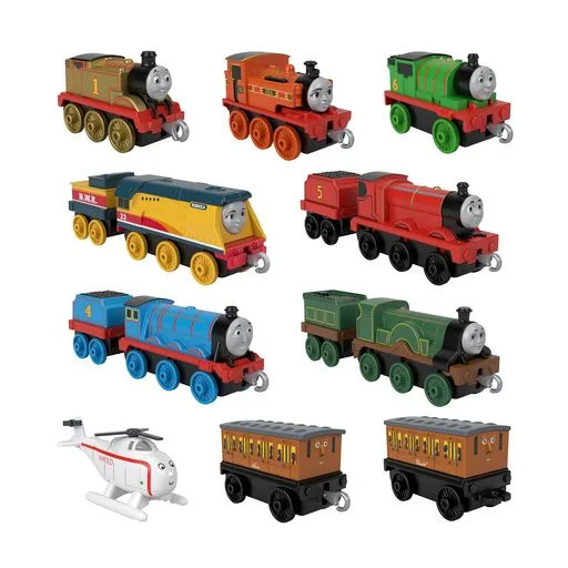 Thomas & Friends Ready to Play Trackmaster Sodor Favorites Model Train Set (10 Pieces) | Walmart (US)
