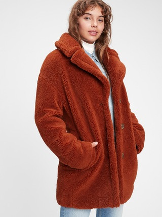 Oversized Teddy Coat | Gap Factory
