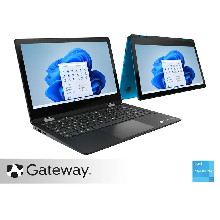 Gateway Notebook 11.6" Touchscreen 2-in-1s Laptop, Intel Celeron N4020, 4GB RAM, 64GB HD, Windows... | Walmart (US)