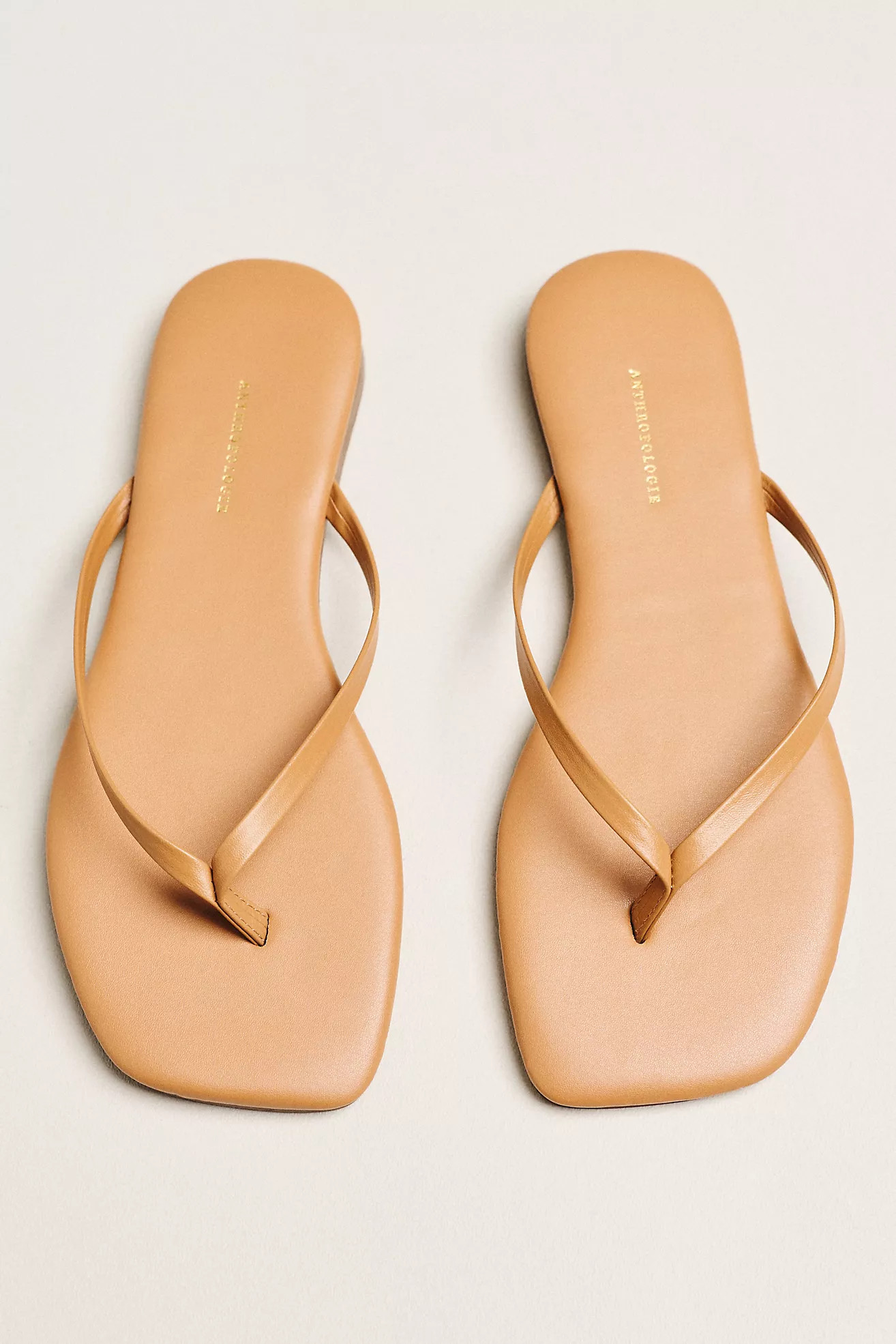 By Anthropologie Square-Toe Thongs | Anthropologie (US)
