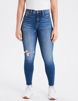 The Lu(x)e Jean Curvy High-Waisted Jegging | American Eagle Outfitters (US & CA)