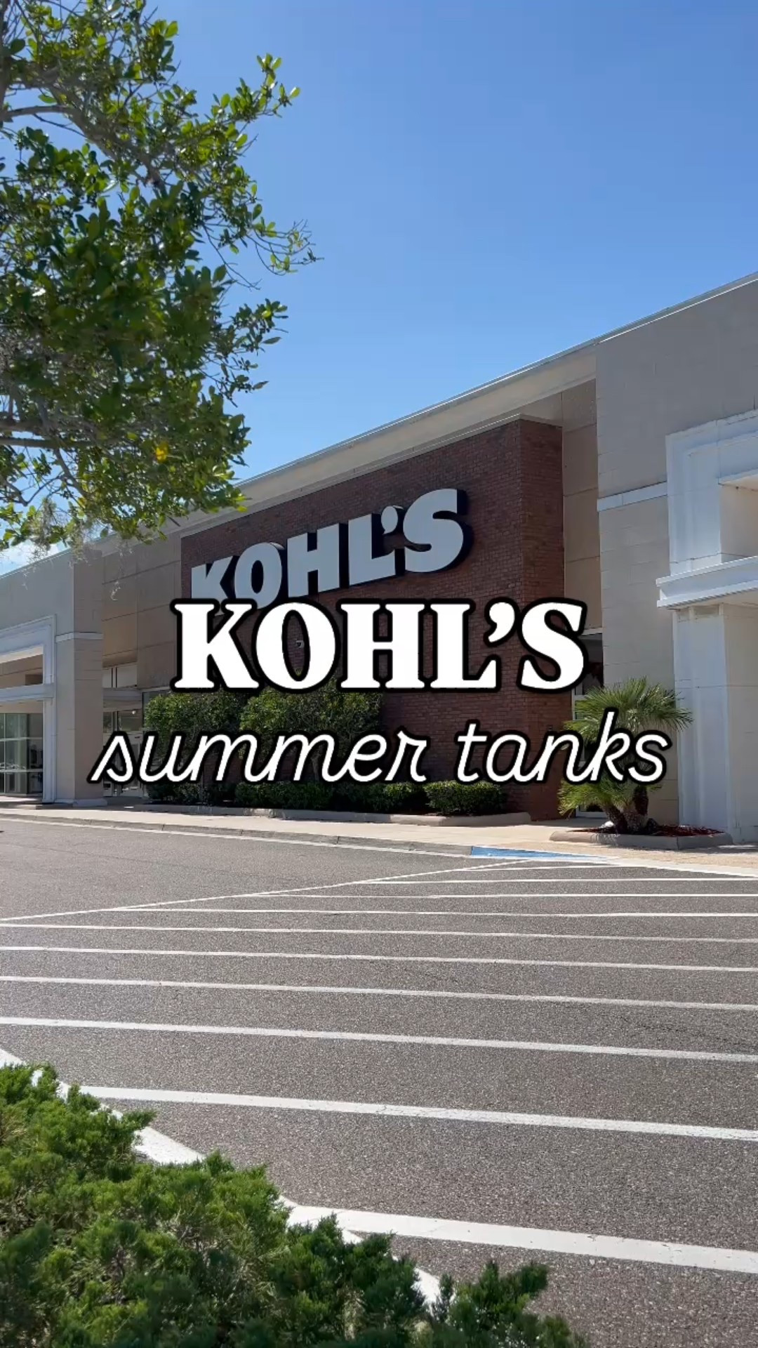 Kohls Summer Tanks 🤍

#LTKFindsUnder50 #LTKStyleTip #LTKSaleAlert