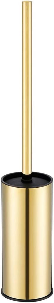 BGL Toilet Brush Holder Gold, Stainless Steel 304 Gold Round Freestanding Toilet Bowl Brush and H... | Amazon (US)