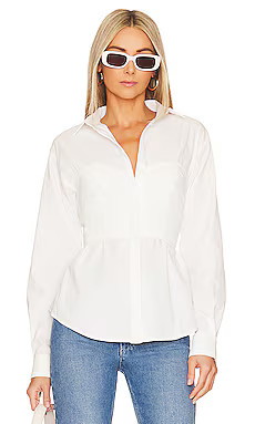 SOVERE Capture Corset Top in Milk from Revolve.com | Revolve Clothing (Global)