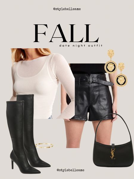 Date night outfits
Fall outfits 
Leather outfits 
Boot outfits 

#LTKHolidaySale 

#LTKsalealert #LTKover40