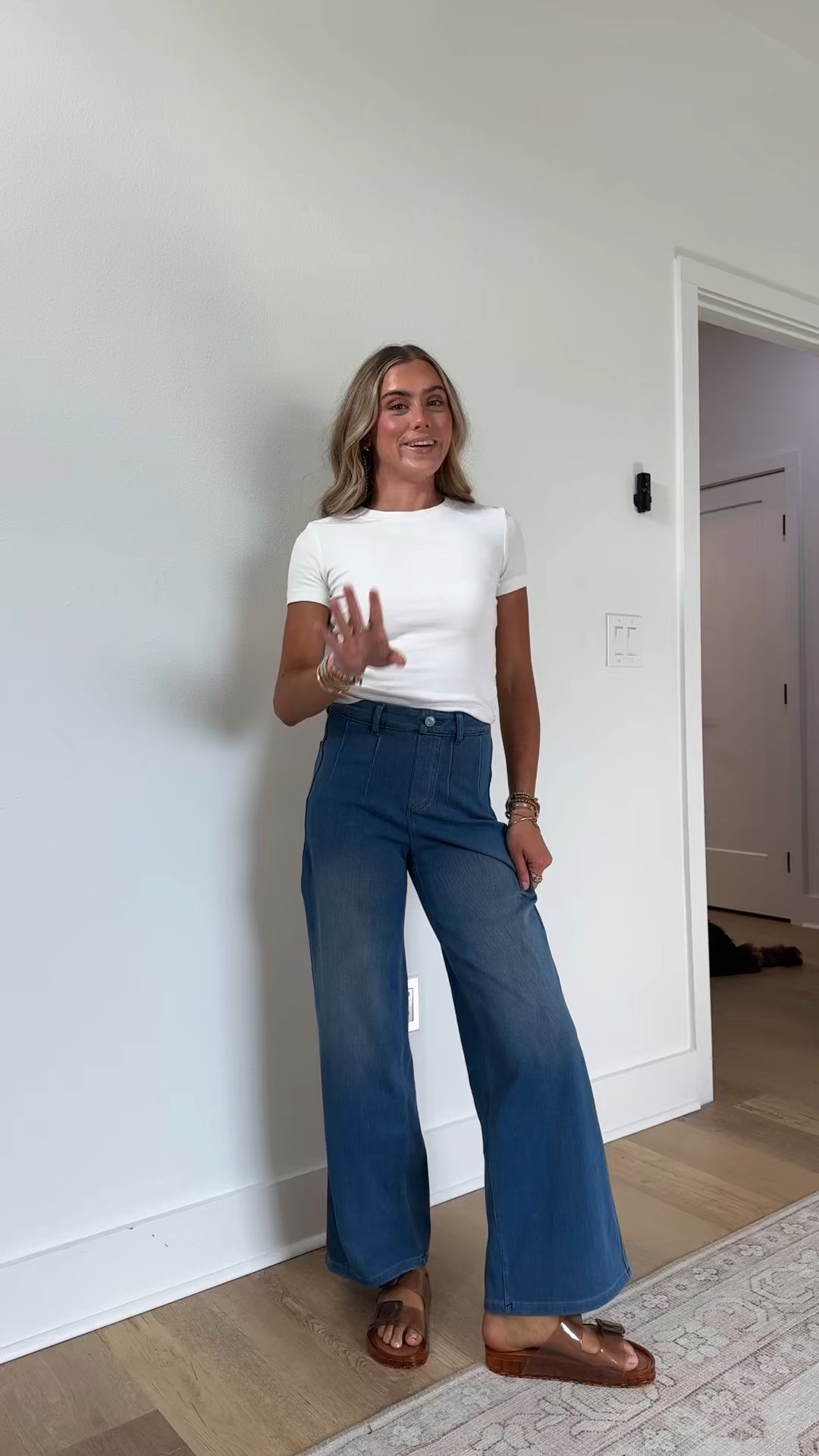 @Halara      size xs Halara Flex™ High Waisted Tummy Control Wide Leg Casual Jeans with Pockets. Halara Flex™ Denim redefines jeans with the comfort of athleisure. Designed with soft stretch that moves freely with you for unlimited comfort

#LTKootd #LTKSaleAlert #LTKdayinmylife