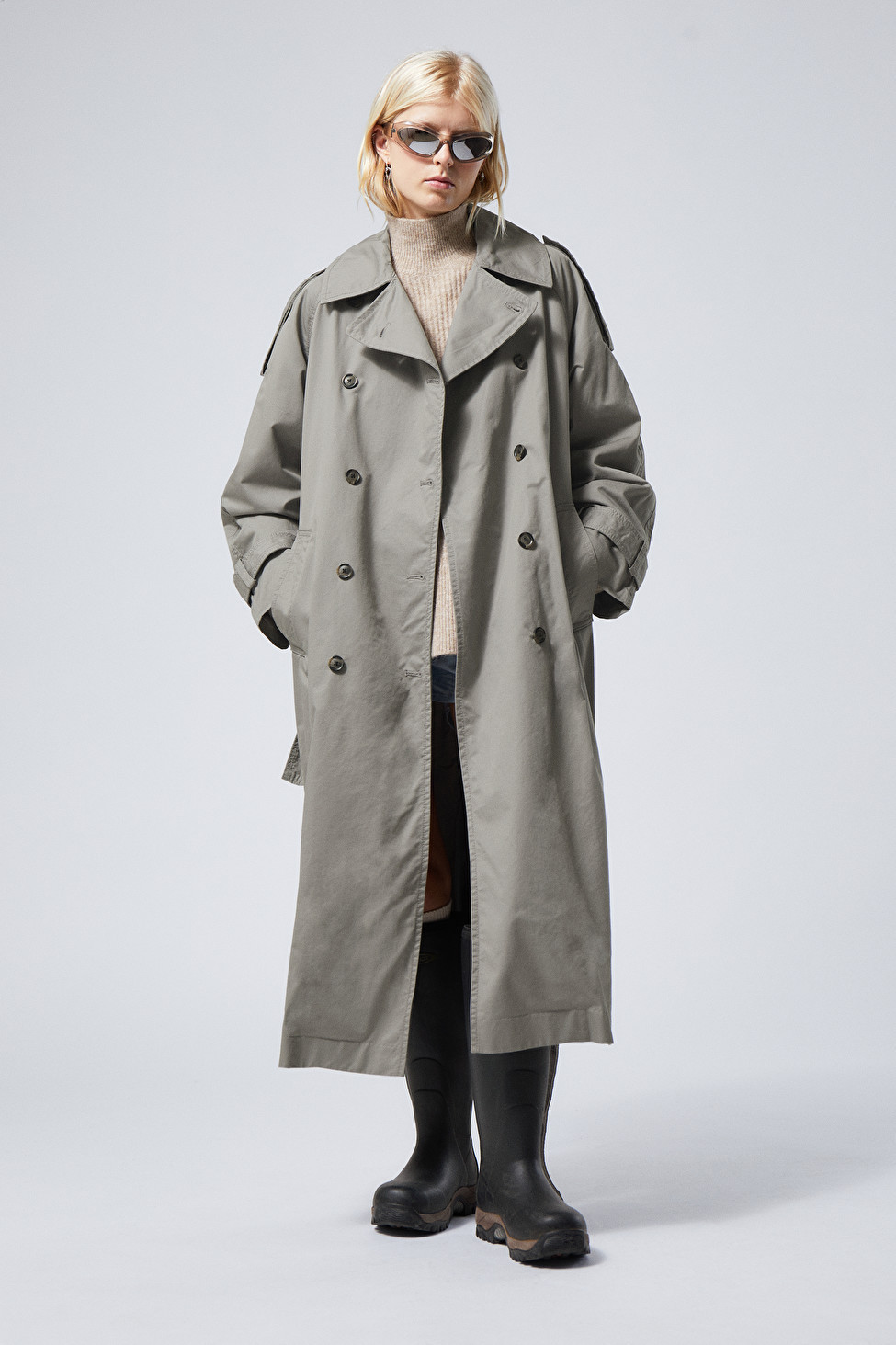 Zenni Oversized Trench | Weekday