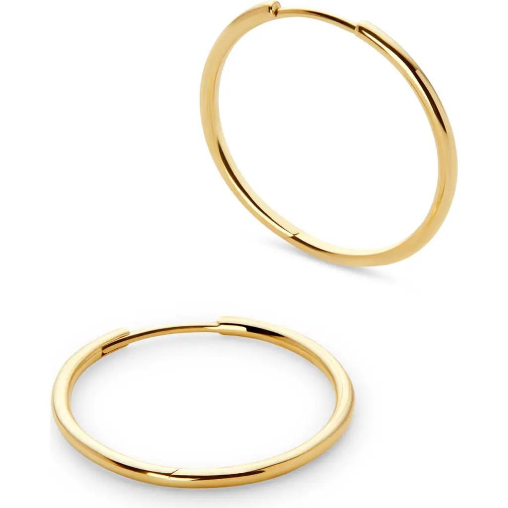 Ana Luisa Large Gold Hoop Earrings - Gold Hoops Medium at Nordstrom | Nordstrom