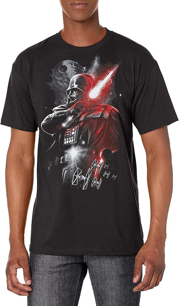 STAR WARS Young Men's Dark Lord Darth Vader T-Shirt | Amazon (US)