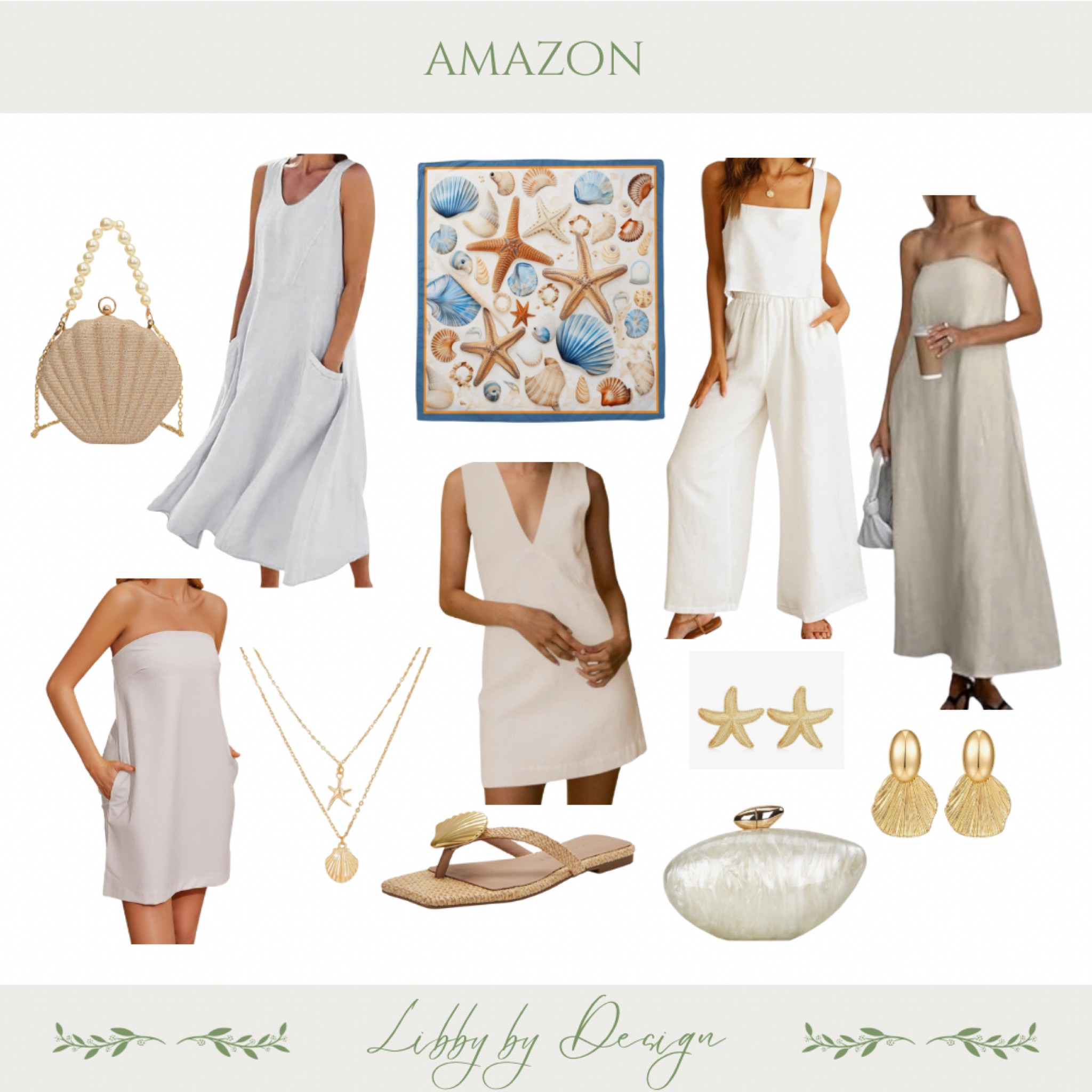 Seashell-inspired accessories from Amazon can add a touch of coastal charm to your wardrobe.

#LTKFindsUnder100 #LTKSeasonal #LTKStyleTip