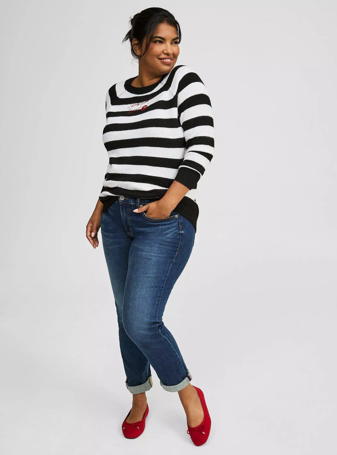 Marilyn Monroe Vegan Cashmere Sweater | Torrid (US & Canada)