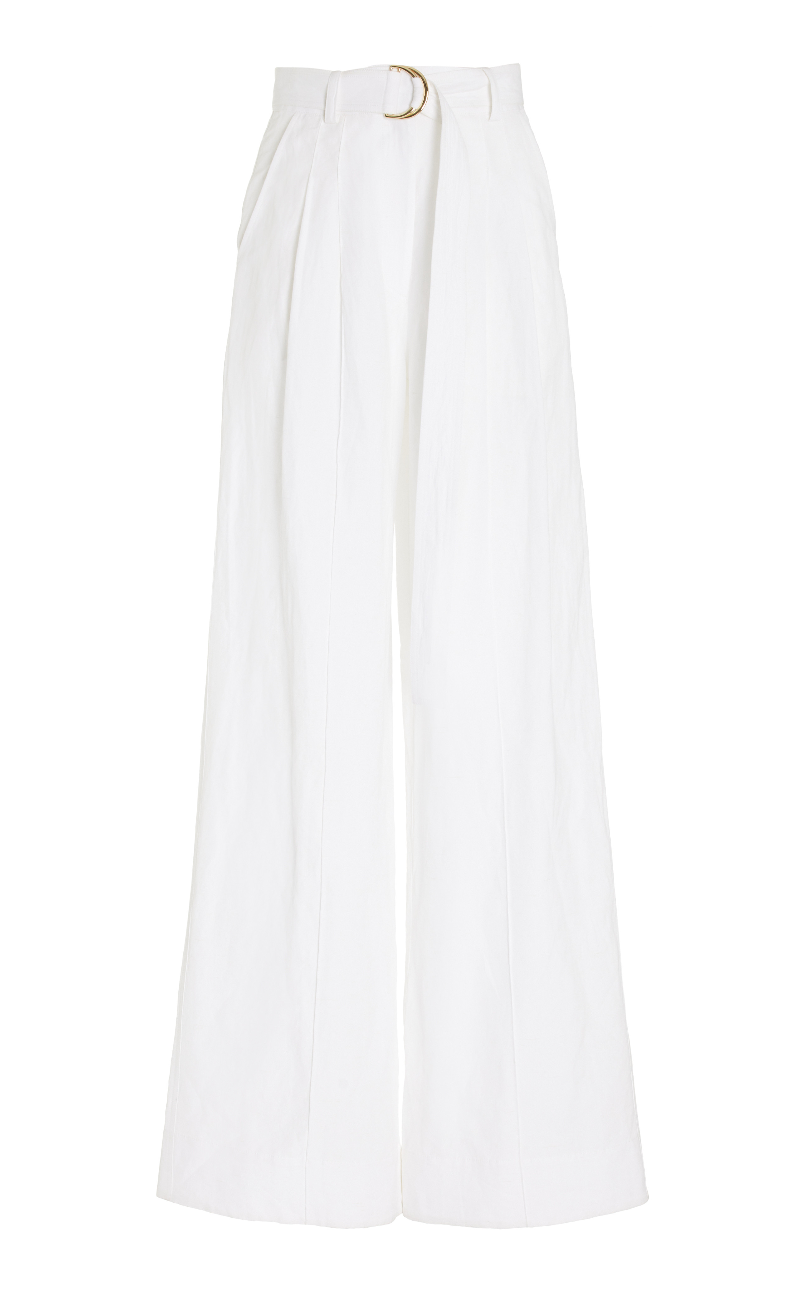 Kori Pleated Cotton And Linen Blend Pant | Moda Operandi (Global)