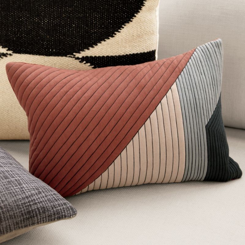 18"x12" Pata Pillow with Feather-Down Insert + Reviews | CB2 | CB2