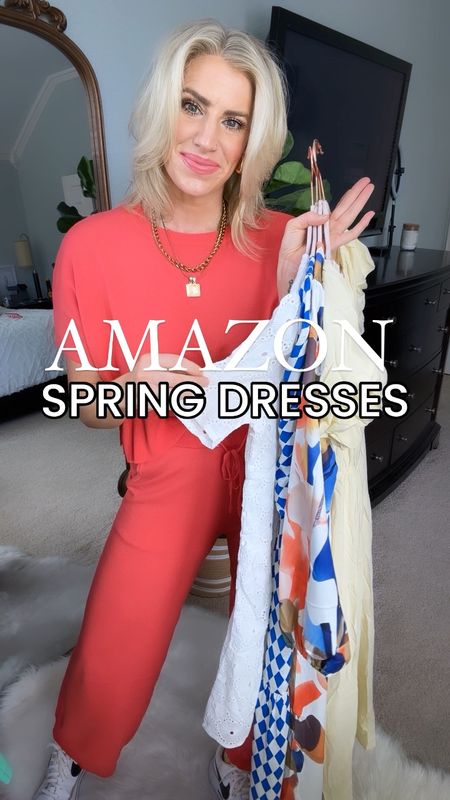 Amazon spring dresses 
All fit tts + wearing a small


#LTKstyletip #LTKfindsunder50 #LTKparties