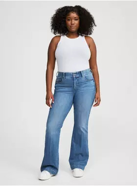 Bombshell High-Rise Flare Jean | Torrid (US & Canada)