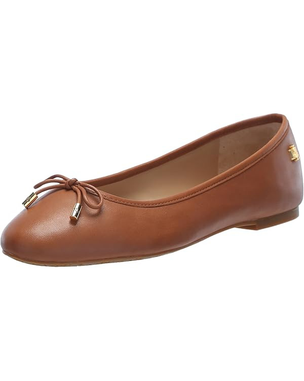 Lauren Ralph Lauren Women's Jayna Ballet Flat | Amazon (US)