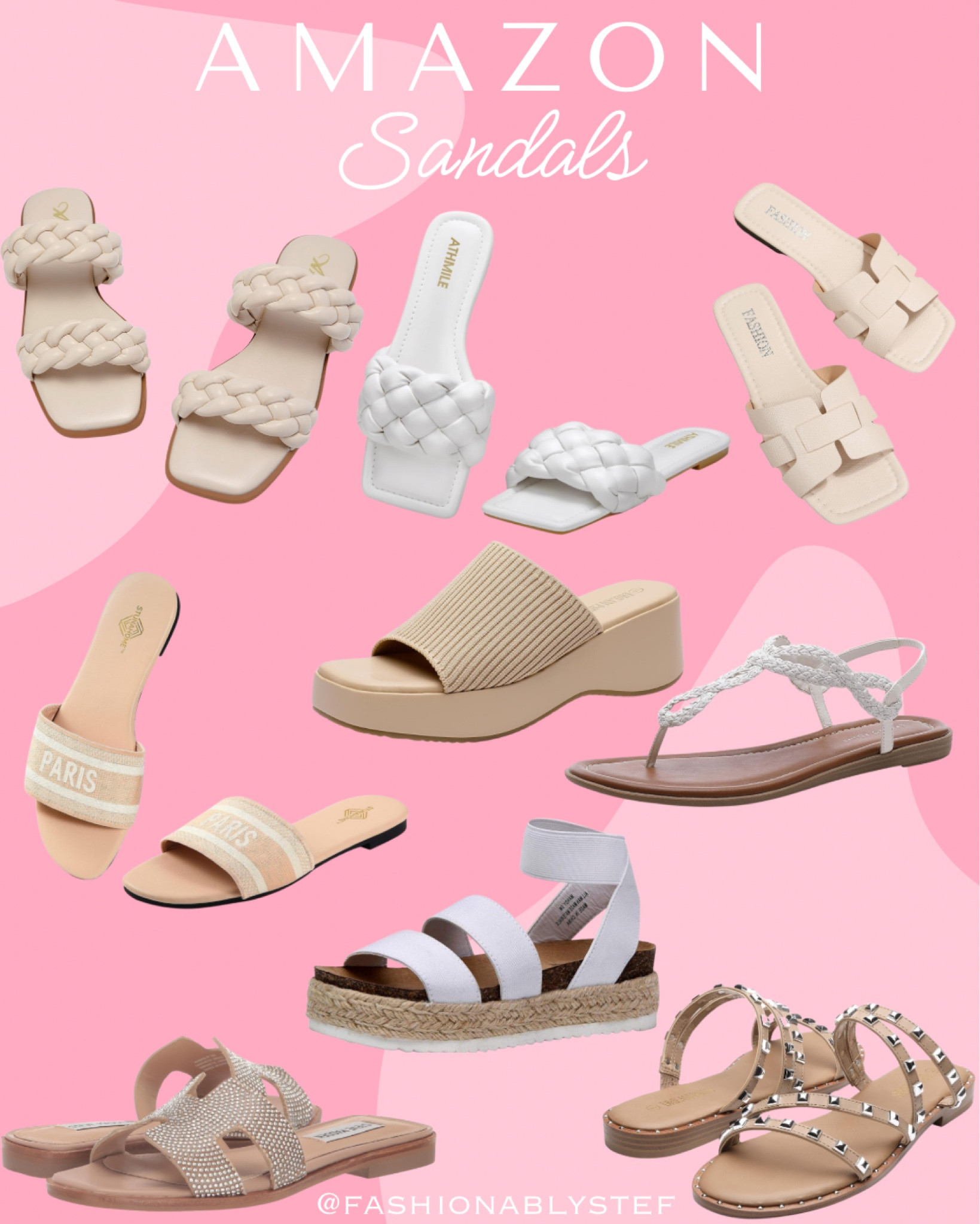 Amazon sandals 🩴🤍

Flat sandals, platform sandals, braided sandals, spring sandals, summer sandals, cute sandals, neutral sandals, affordable sandals

#LTKfindsunder50 #LTKshoecrush