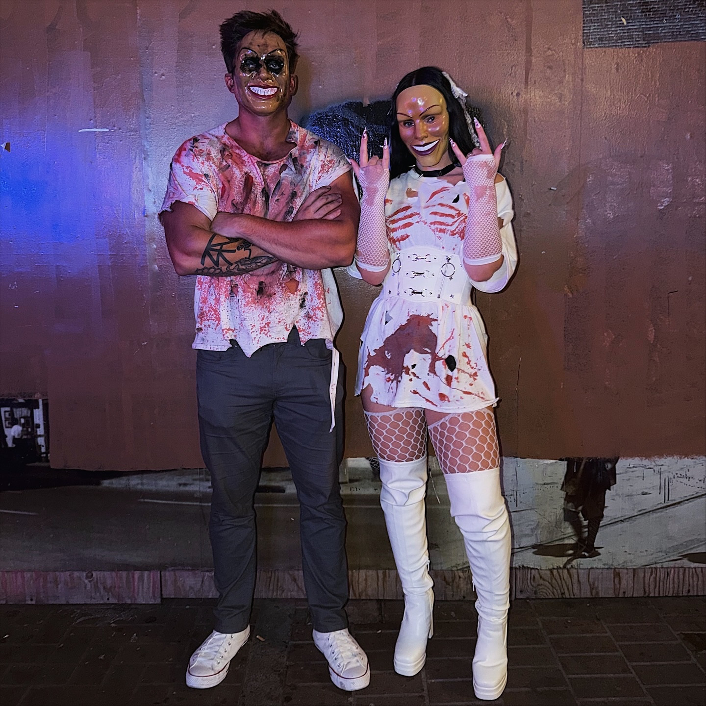 ⠀⠀ ⠀ 🚨 𝐏𝐔𝐑𝐆𝐄 // 2𝐊25 🚨

#thepurge 
#purge 
#halloween 
#couplescostume
#gaslamp

#LTKFindsUnder100 #LTKHoliday #LTKSeasonal