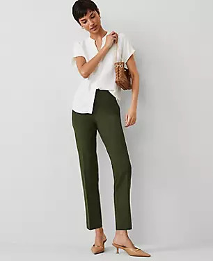 The High Rise Eva Ankle Pant | Ann Taylor (US)