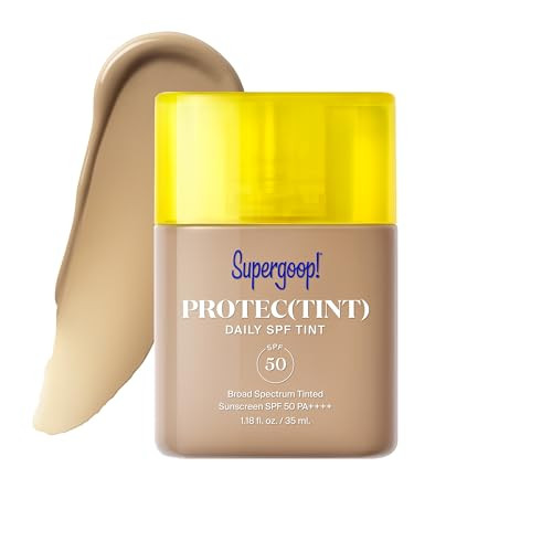 Supergoop! Protec(tint) Daily Skin Tint SPF 50 - 26W - Light, Buildable Coverage for Immediately Smooth, Even-Looking Skin - Natural Finish | Amazon (US)