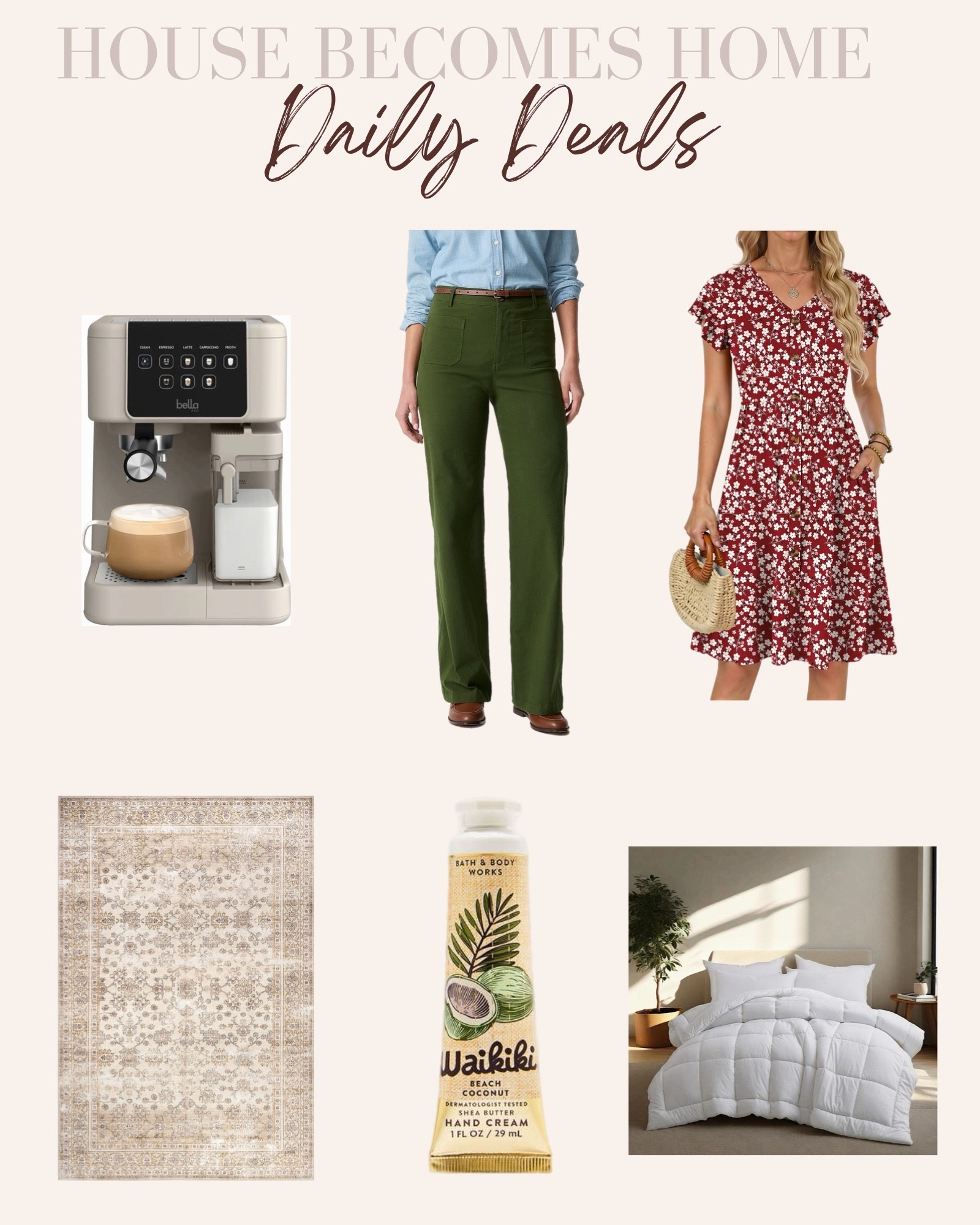 Daily deals!!!




#LTKSaleAlert #LTKselfcare #LTKHome