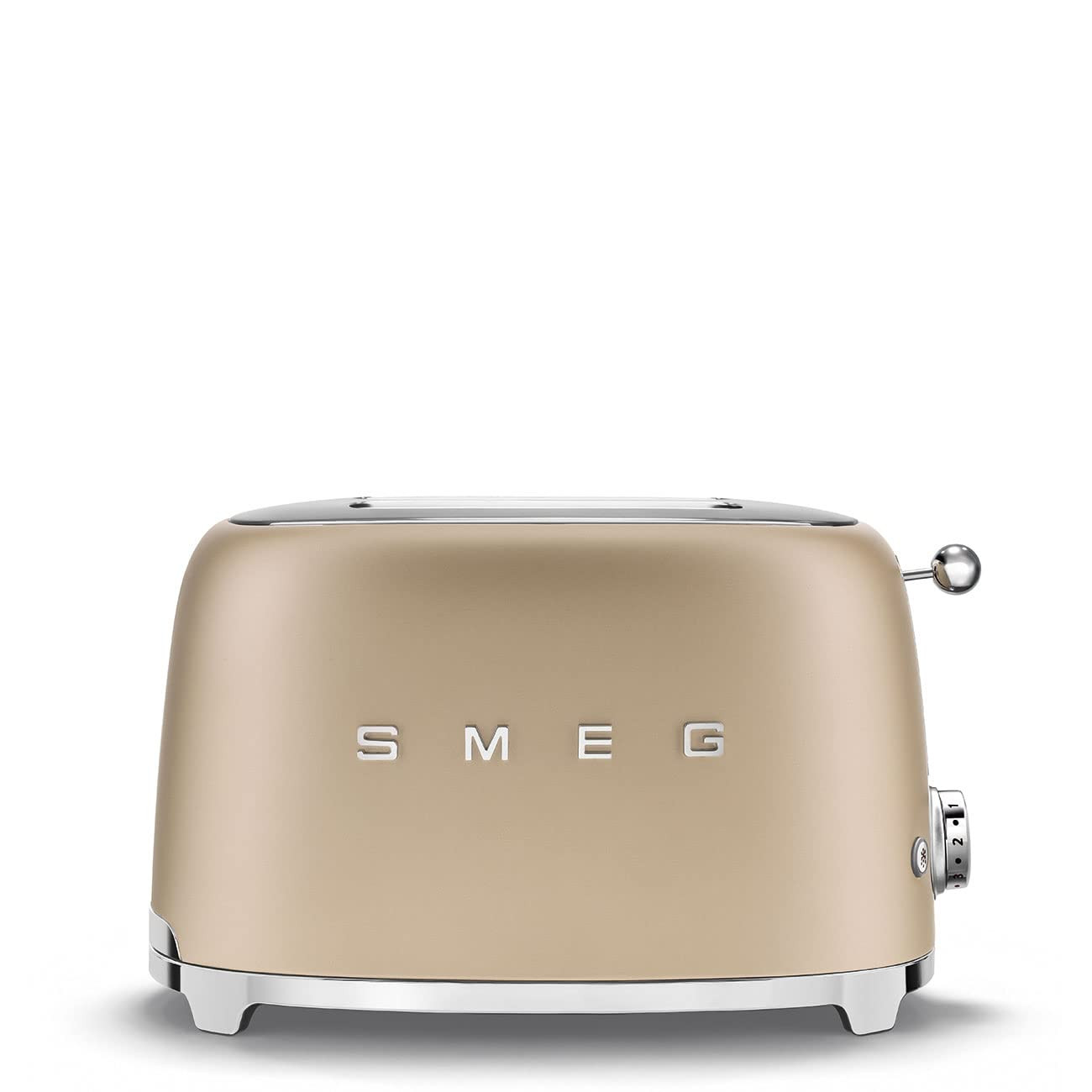 Smeg 2-Slice Toaster Matte Champagne | Amazon (US)