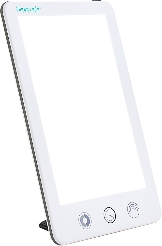 Verilux HappyLight Touch Plus - Light Therapy Lamp with 10,000 Lux, UV-Free, LED Bright White Lig... | Amazon (US)