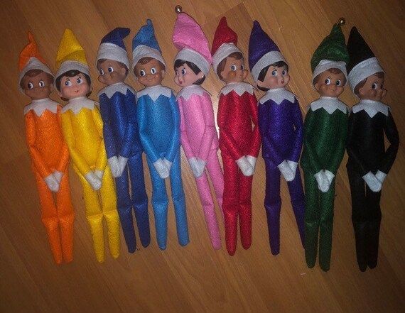 Personalized Elves Colored Elves Elf Toys | Etsy | Etsy (US)