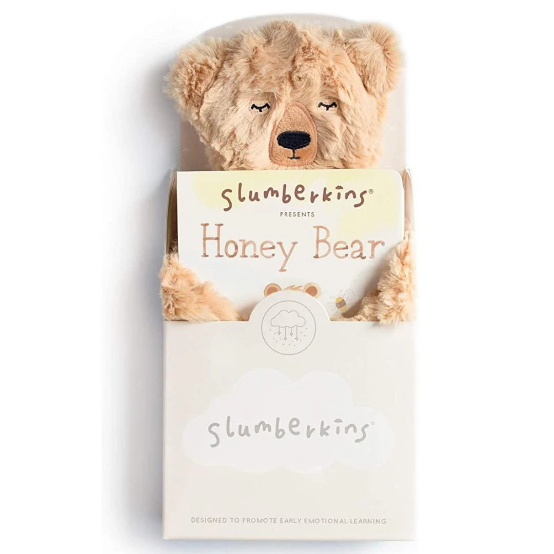 Honey Bear Snuggler, Board Book, and Affirmation Card | Safari LTD