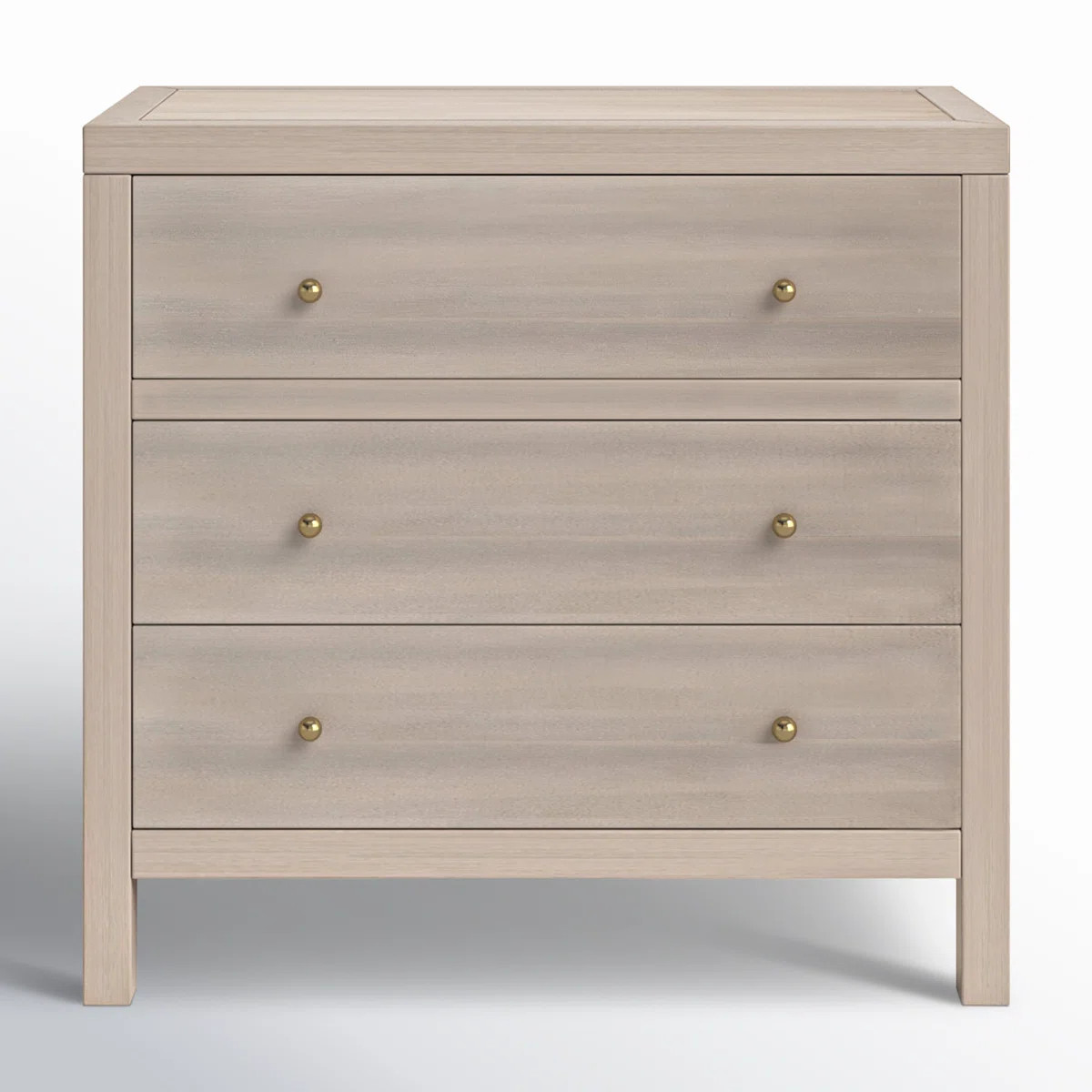 Celine 34" 3-Drawer Nightstand | Wayfair North America