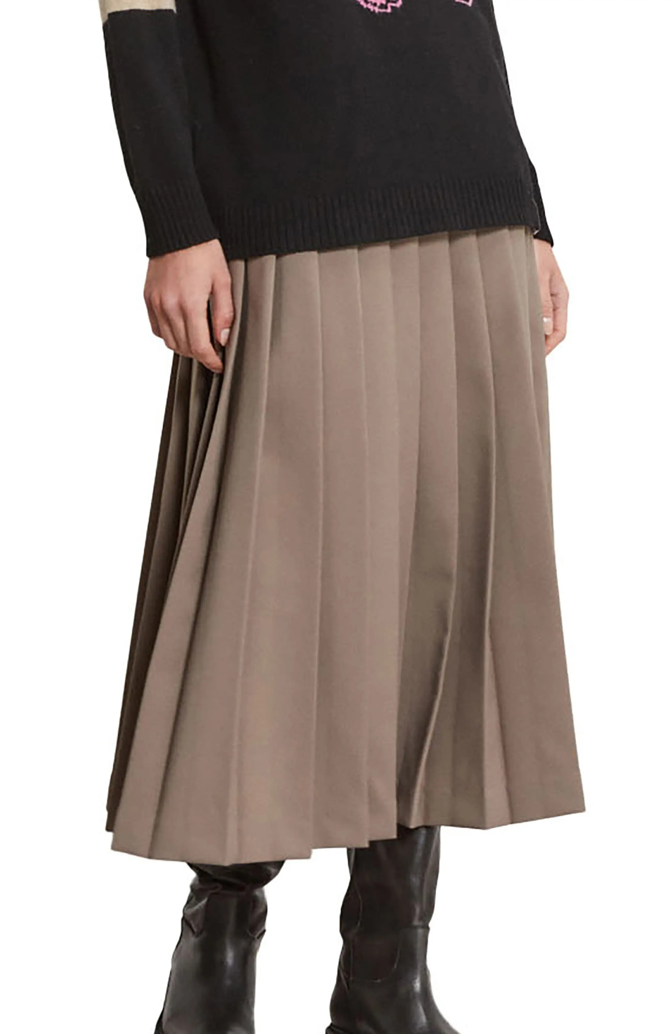 ottod'Ame Pleated Midi Skirt (Women) | Nordstrom | Nordstrom